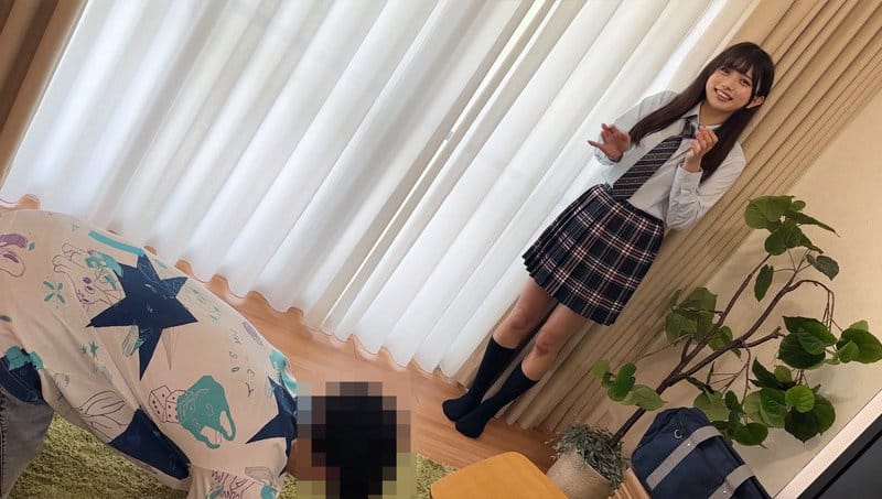 skho138/可憐なアイドル顔制服美少女がクソやかましい男達に中出しされるエロ動画【北岡果林】