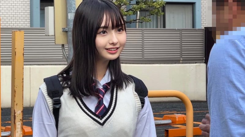 skho172/照れながらもたっぷり中出しさせてくれた黒髪制服美少女JKのエロ動画【愛葉陽葵】