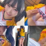 smub031/チアリーディング部萌えツインテ美少女JKと隠れて屋上でDキスからの野外立ちバックエロ動画【逢月ひまり】