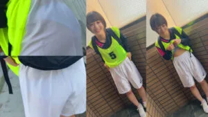 smub032/バスケ部美少女と青春アオカンSEX後先考えない屋上野外立ちバック中出しエロ動画【小島みこ】