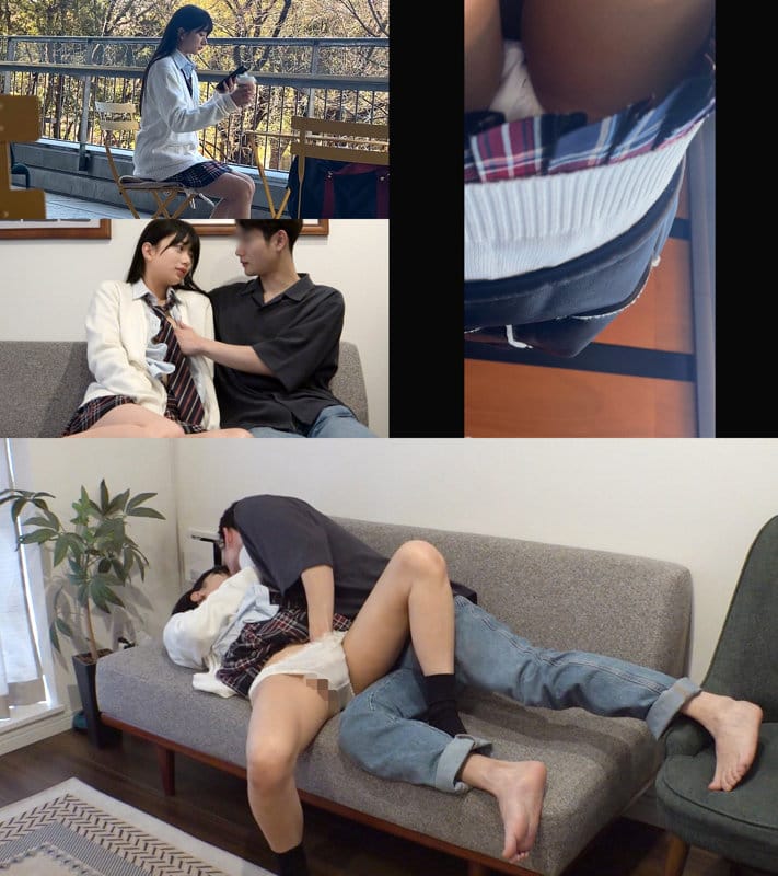 simo003/勝手に家に入り浸るダウナー系制服美少女に中出しエロ動画【北岡果林】