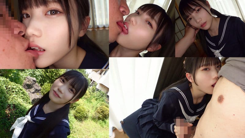 smuv006/おじさん大好き黒髪制服美少女JKと制服着衣SEXでスカートにぶっかけと中出しエロ動画【望実かなえ】