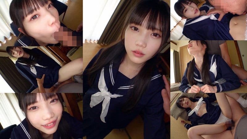 smuv006/おじさん大好き黒髪制服美少女JKと制服着衣SEXでスカートにぶっかけと中出しエロ動画【望実かなえ】